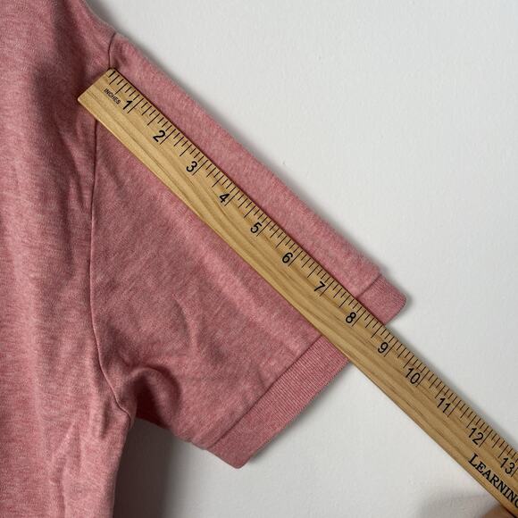 Polo Ralph Lauren Shirt Mens Medium Pink Classic Fit Golf Pony Logo Short Sleeve - Picture 5 of 6